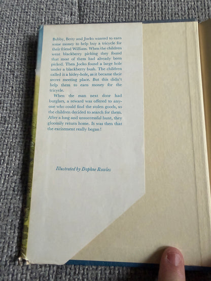 1964*1st* The Hidey Hole - Enid Blyton (Daphne Rowles illust) Lutterworth Press - Honeyburn Books (UK)