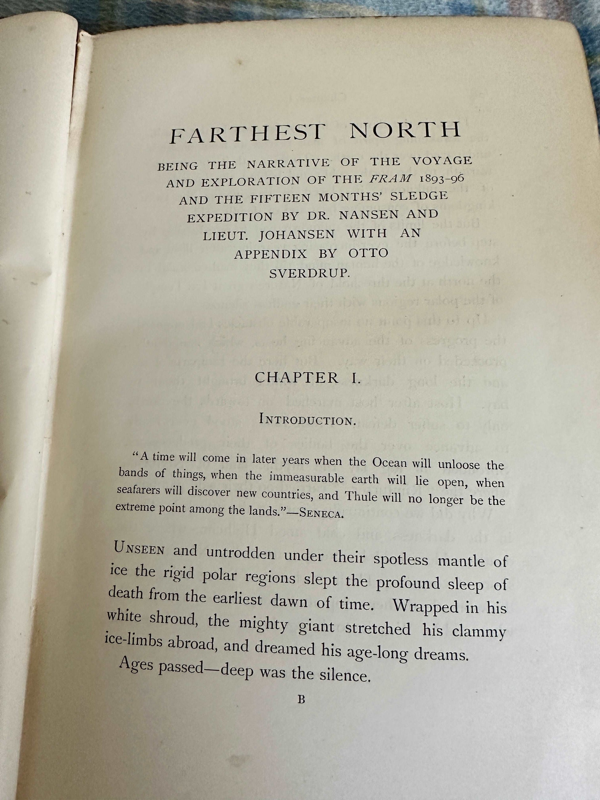 1897*1st* Farthest North - Dr. Fridtjof Nansen(Archibald Constable & Company) Volume One