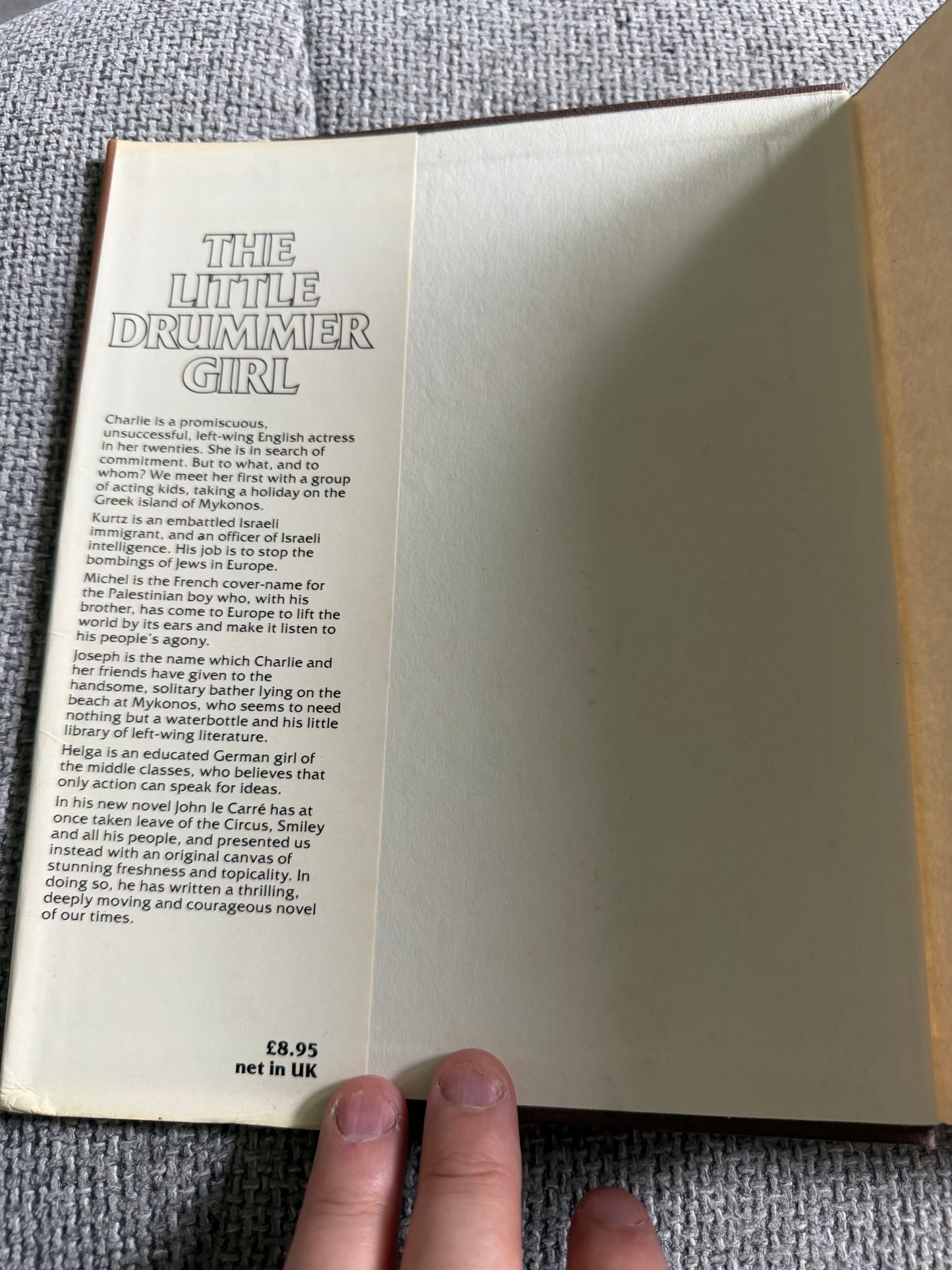 1983*1st* The Little Drummer Girl - John le Carré (Hodder & Stoughton)