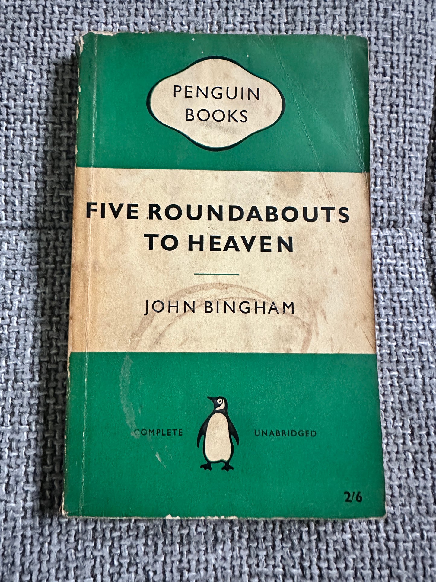 1959*1st* Five Roundabout’s To Heaven - John Bingham(Penguin)