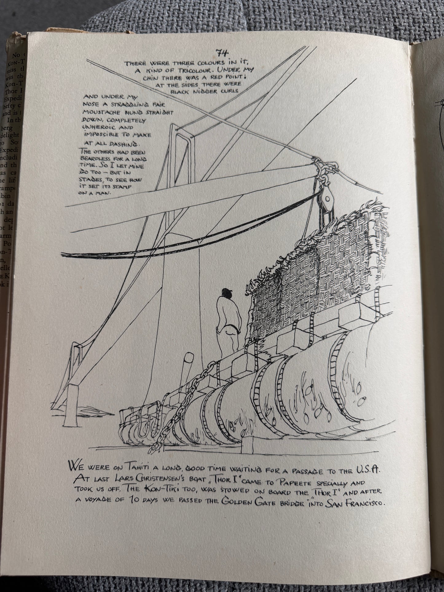 1952 Kon-Tiki & I - Erik Hesselberğ (Allen & Unwin)