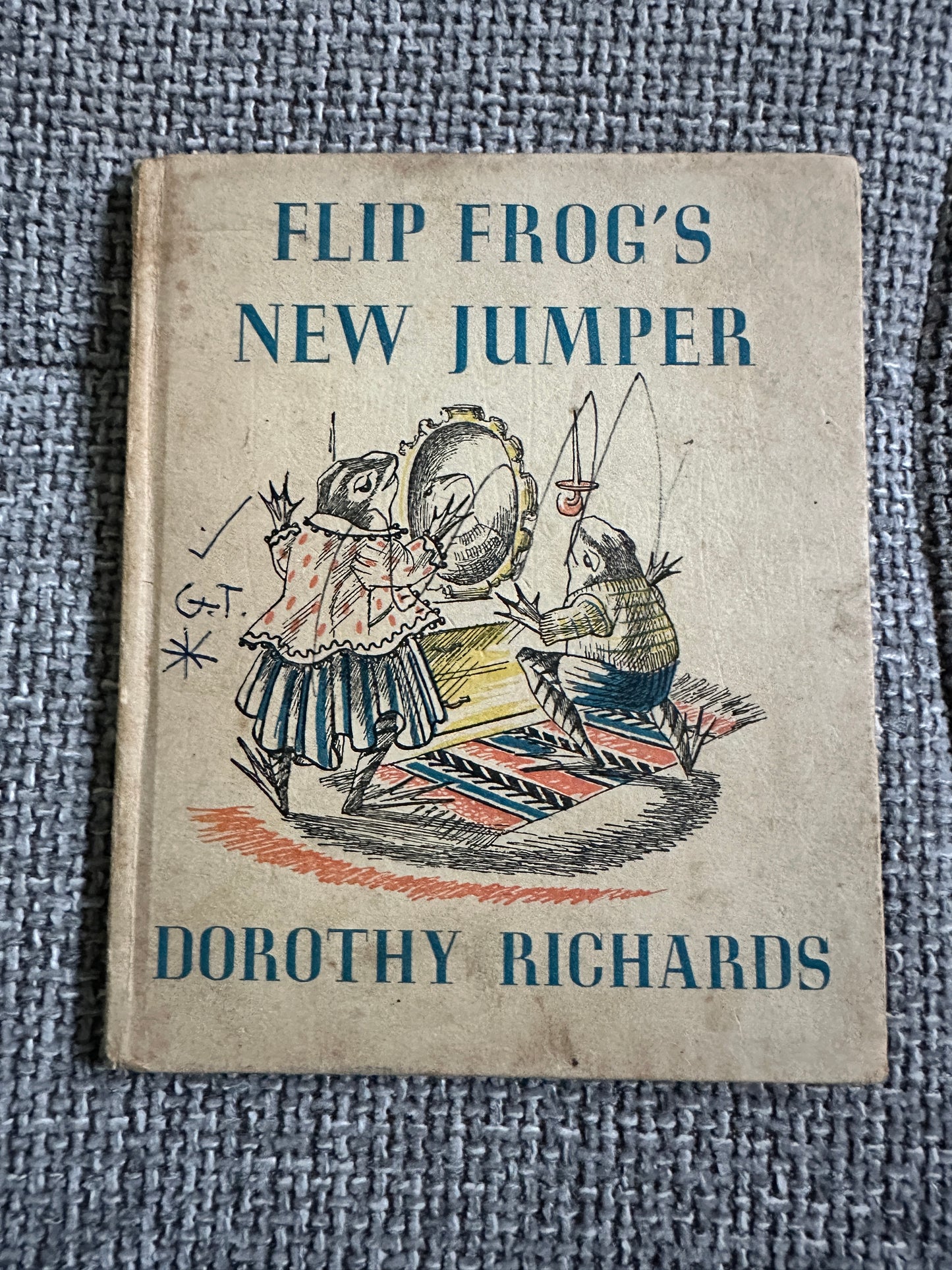 1948*1st* Flip Frog’s New Jumper - Dorothy Richards(Elsie Thomas Illust)Faber & Faber