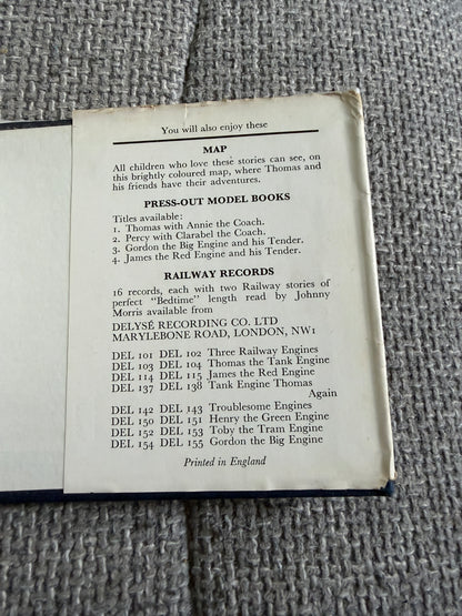 1967 The Three Railway Engines (No1) The Rev W. Awdry (C. Reginald Dalby illust) Kaye & Ward Ltd