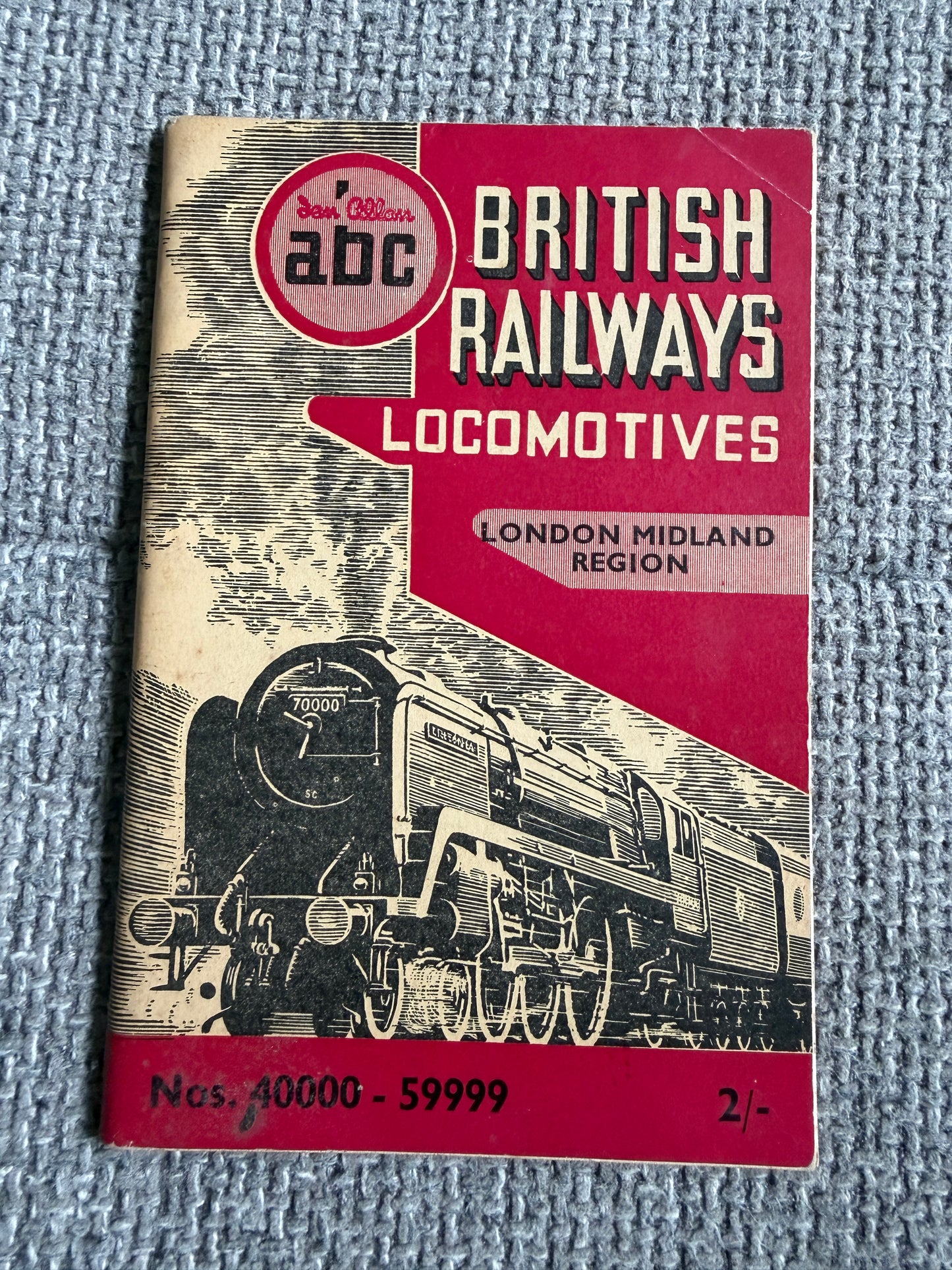 1950’s ABC British Railways Locomotives (London Midland Region) 40000-59999 - Ian Allan Published