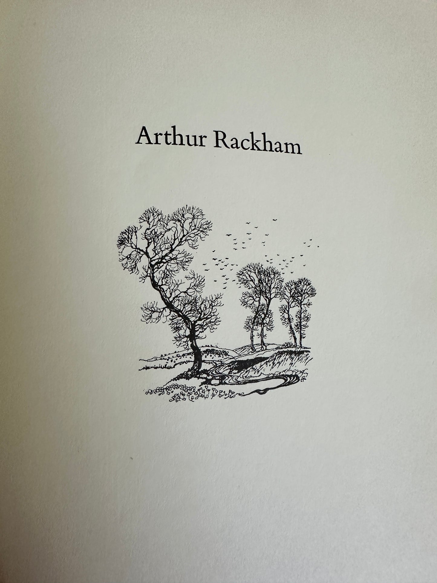 1976 Arthur Rackham His Life & Work - Derek Hudson(Heinemann)