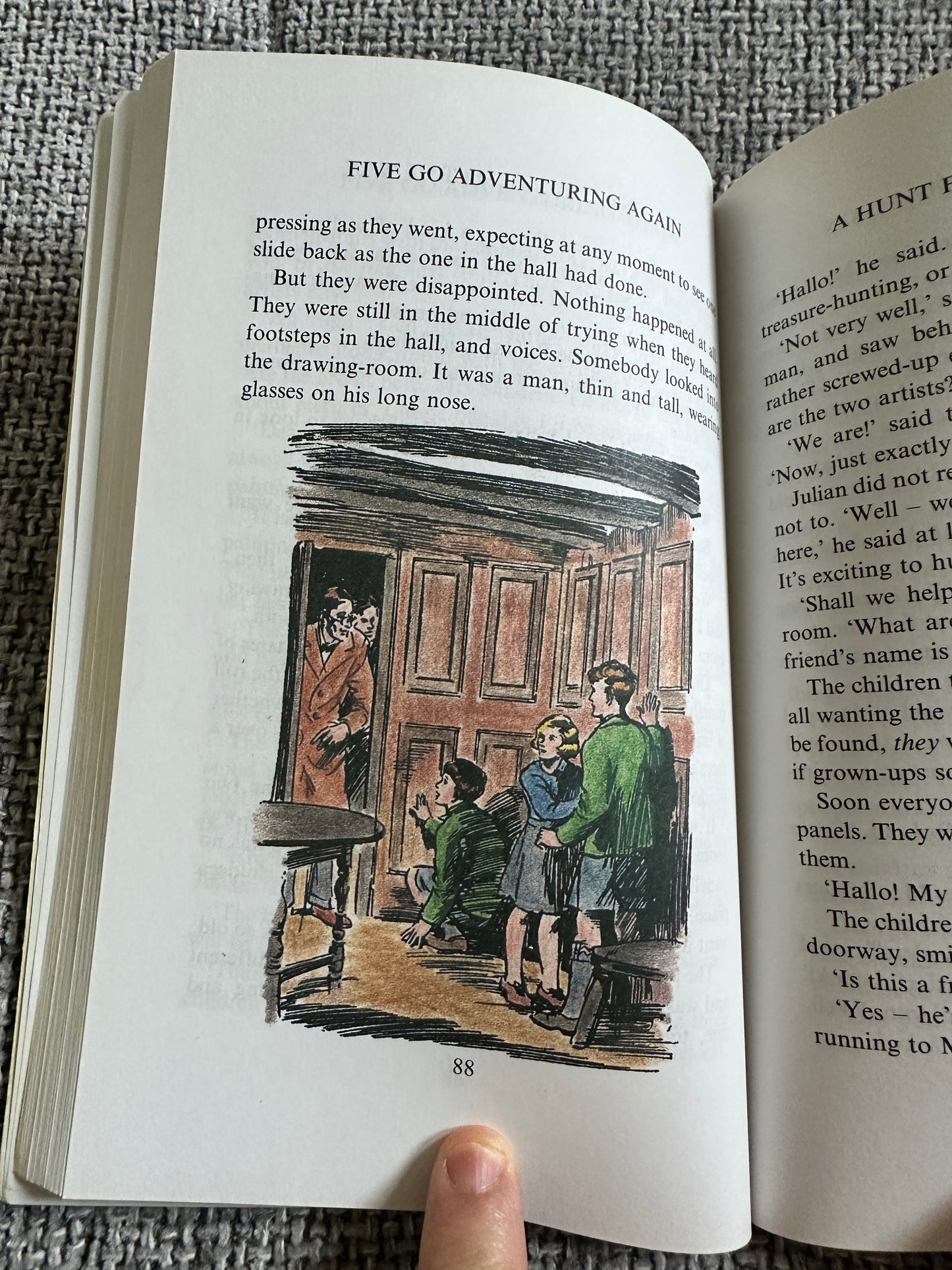 2000 & 1978 2 x Five Go Adventuring Again / The Mystery Of The Missing Man - Enid Blyton(Eileen Soper) Hodder & Granada