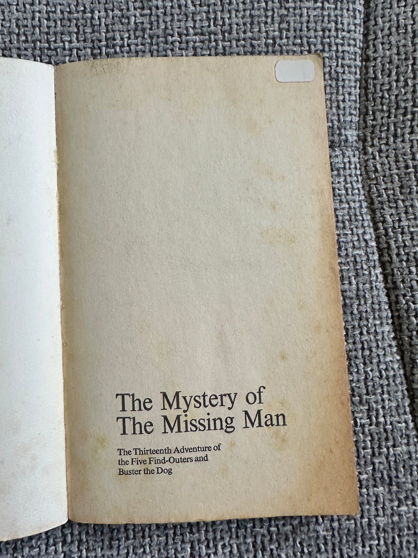 2000 & 1978 2 x Five Go Adventuring Again / The Mystery Of The Missing Man - Enid Blyton(Eileen Soper) Hodder & Granada