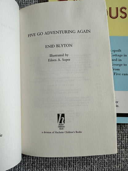 2009/1997 Five Go Adventuring Again / Five Have Plenty Of Fun - Enid Blyton(Hodder)