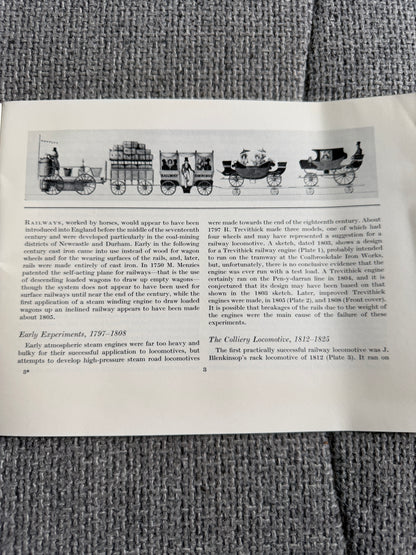 1962 The British Railway Locomotive 1803-1853 - G. F. Westcott (Her Majesty’s Stationery Office)
