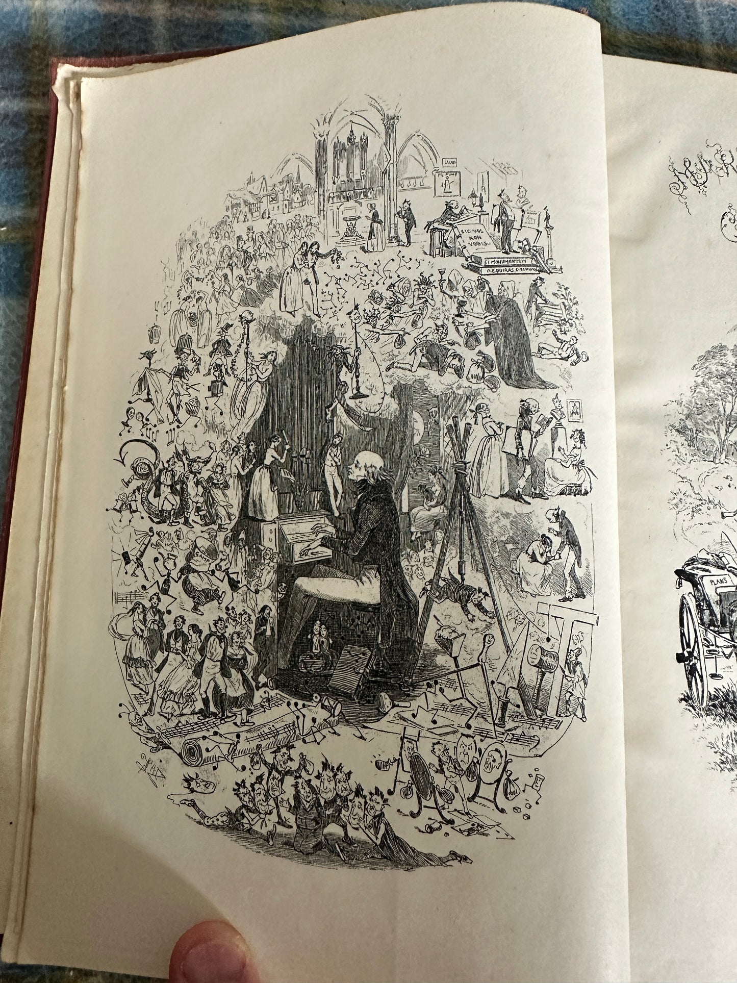 1913 Martin Chuzzlewit - Charles Dickens(Phiz illustration) Chapman & Hall