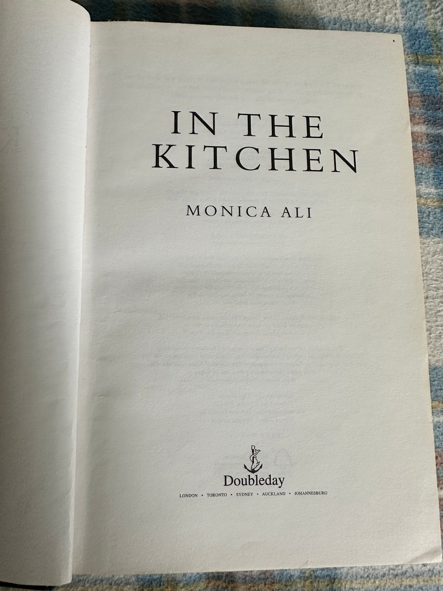 2009*1st* In The Kitchen - Monica Ali(Doubleday)