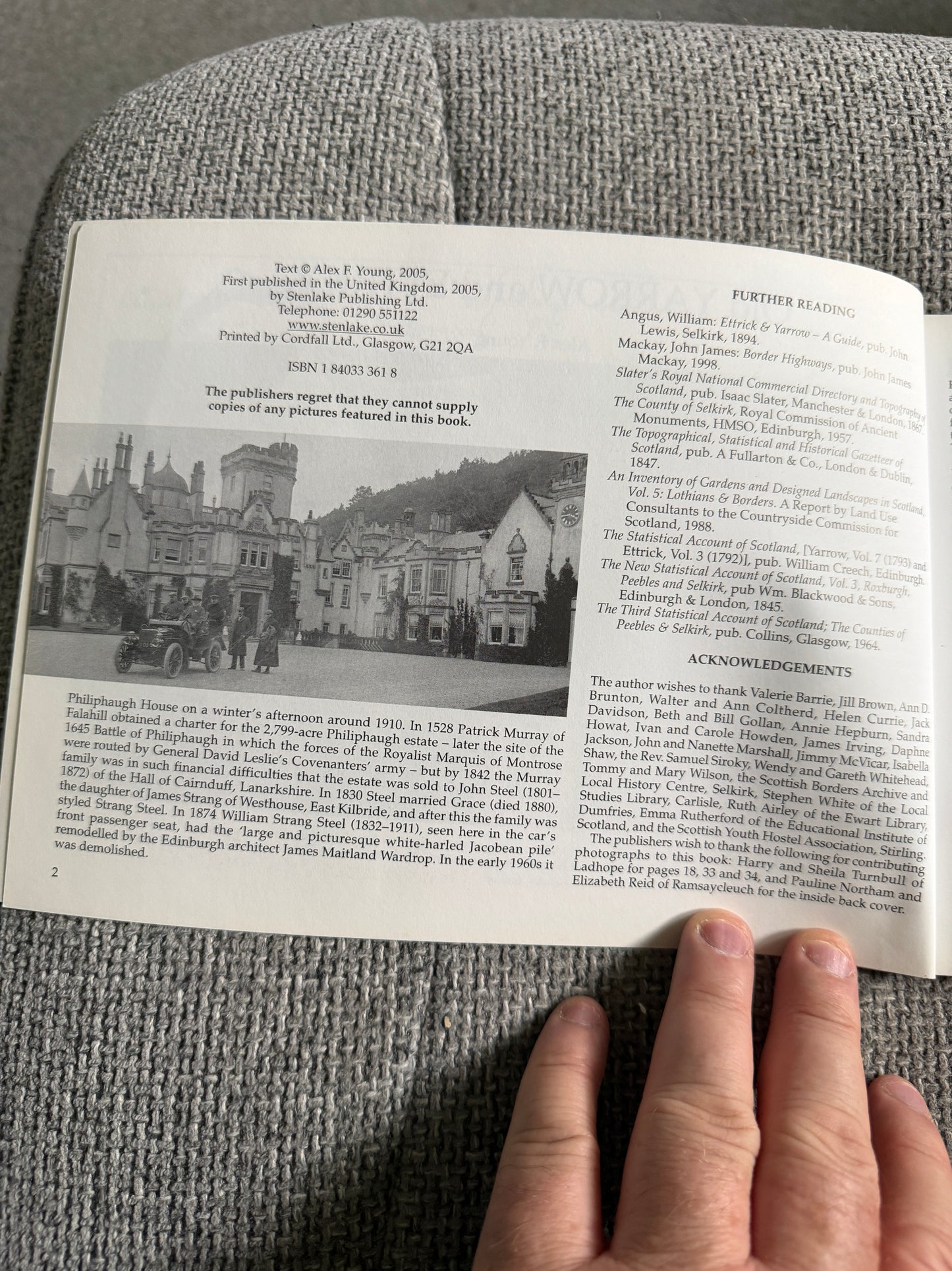 2005 Old Yarrow & Ettrick - Alex F. Young (Stenlake Publishing)