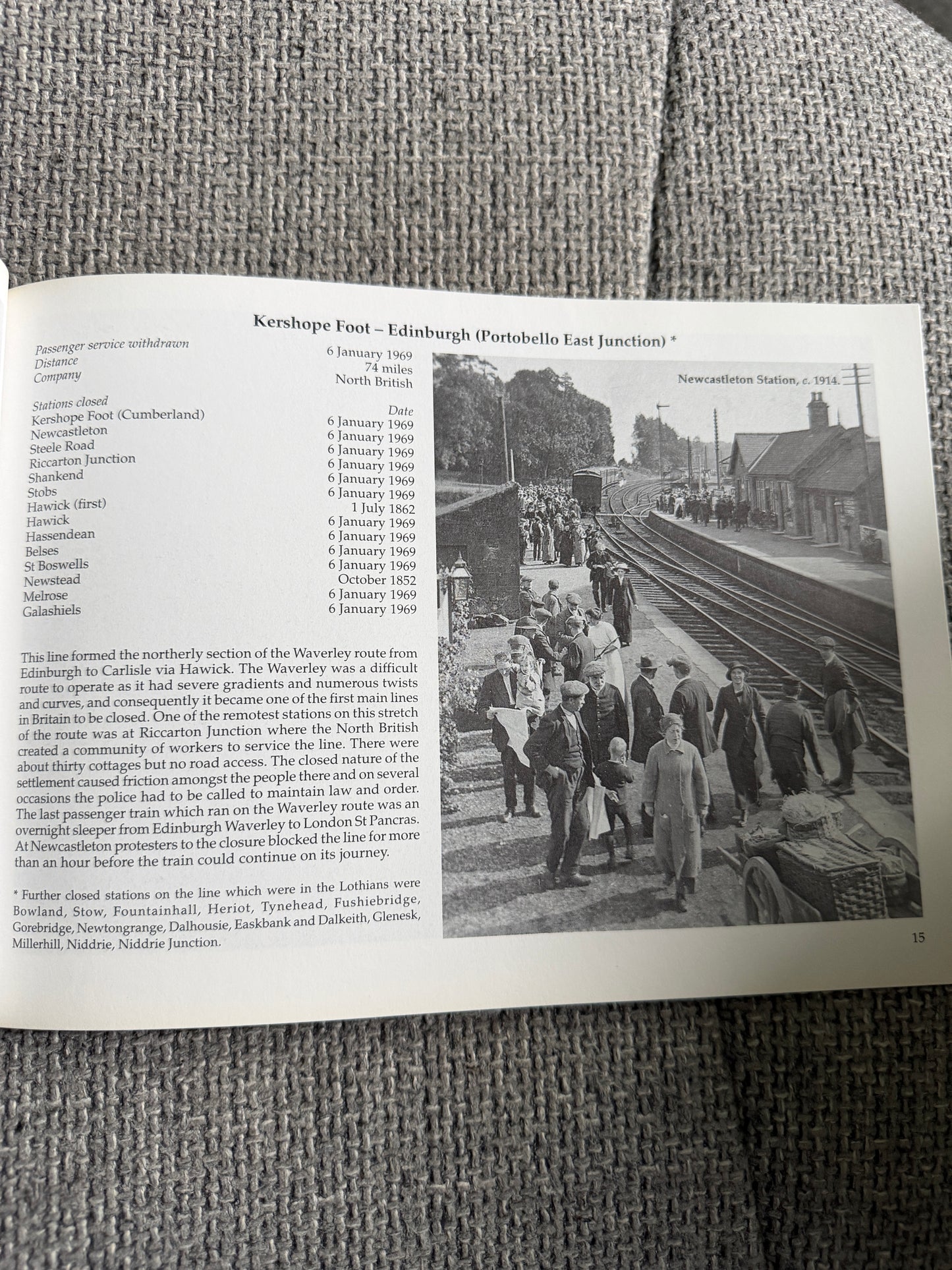 2006 The Lost Railways Of The Scottish Borders - Gordon Stansfield (Stenlake Publishing)
