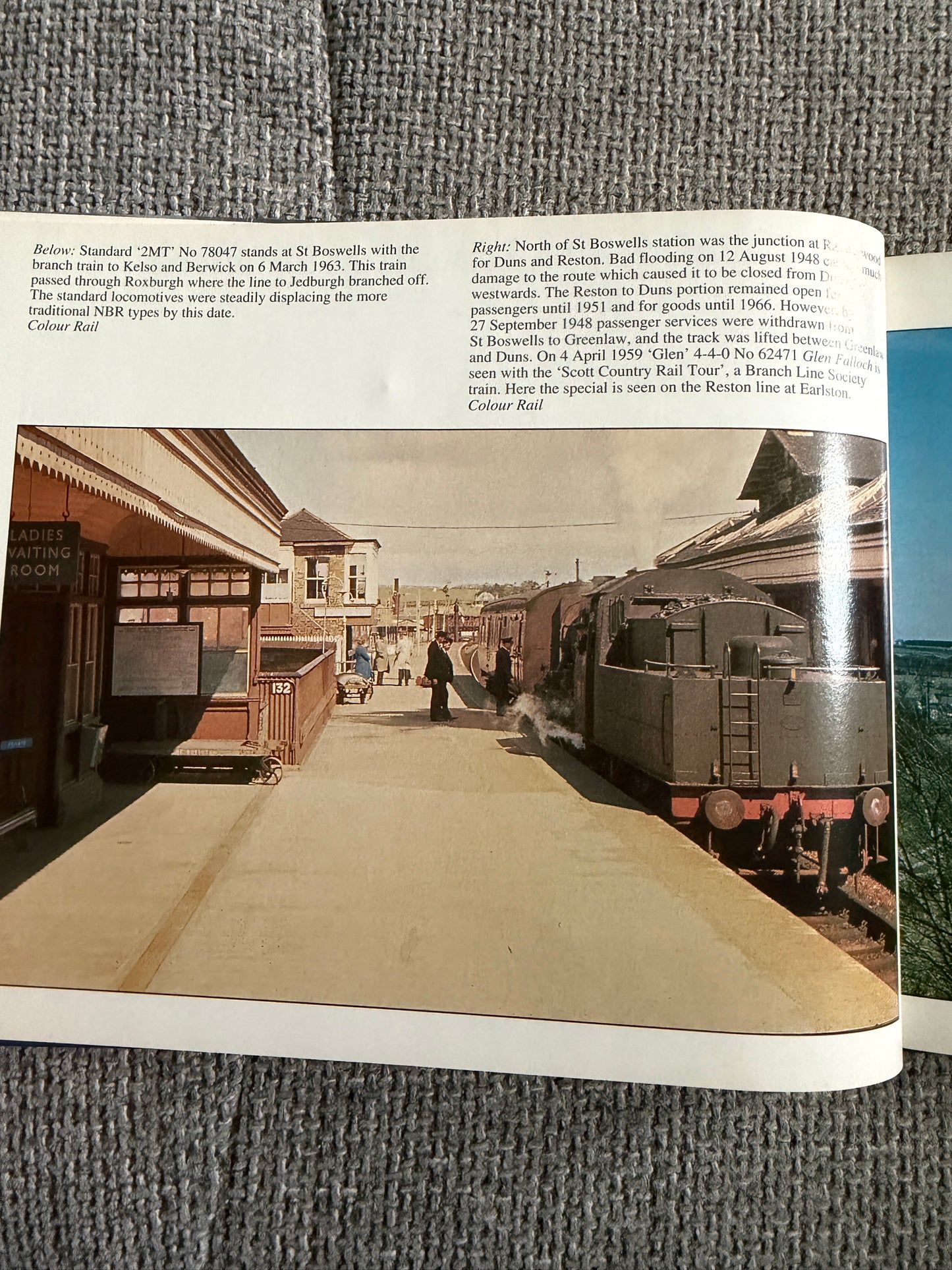 1995*1st* On The Waverley Route (Edinburgh - Carlisle in colour) Robert Robotham (Ian Allan Publishing)
