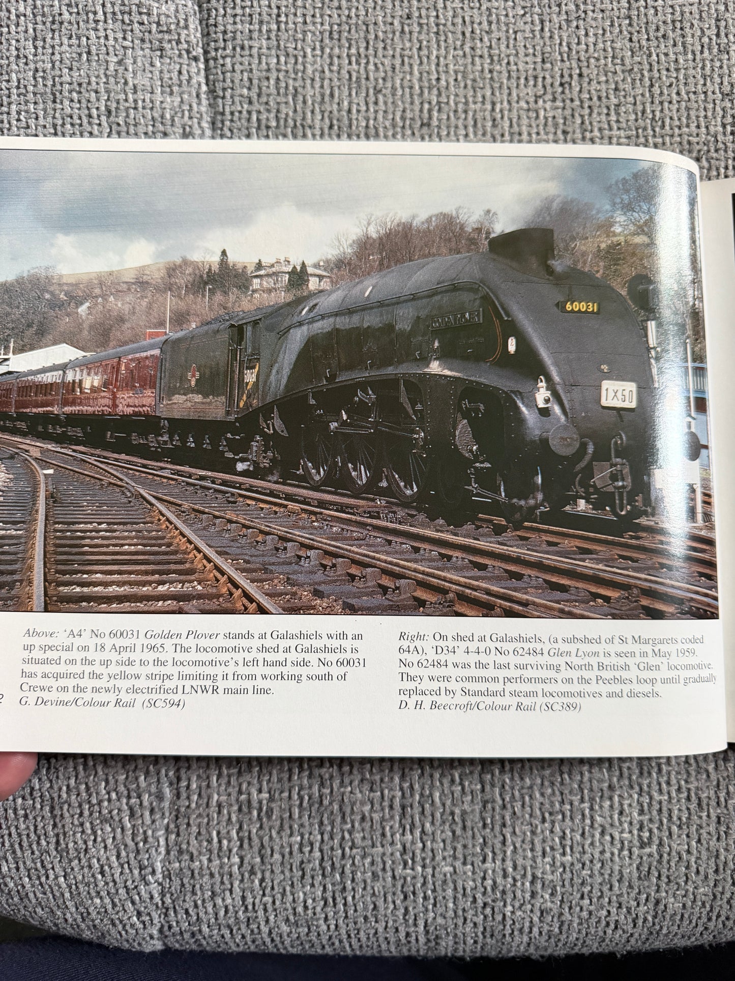 1995*1st* On The Waverley Route (Edinburgh - Carlisle in colour) Robert Robotham (Ian Allan Publishing)