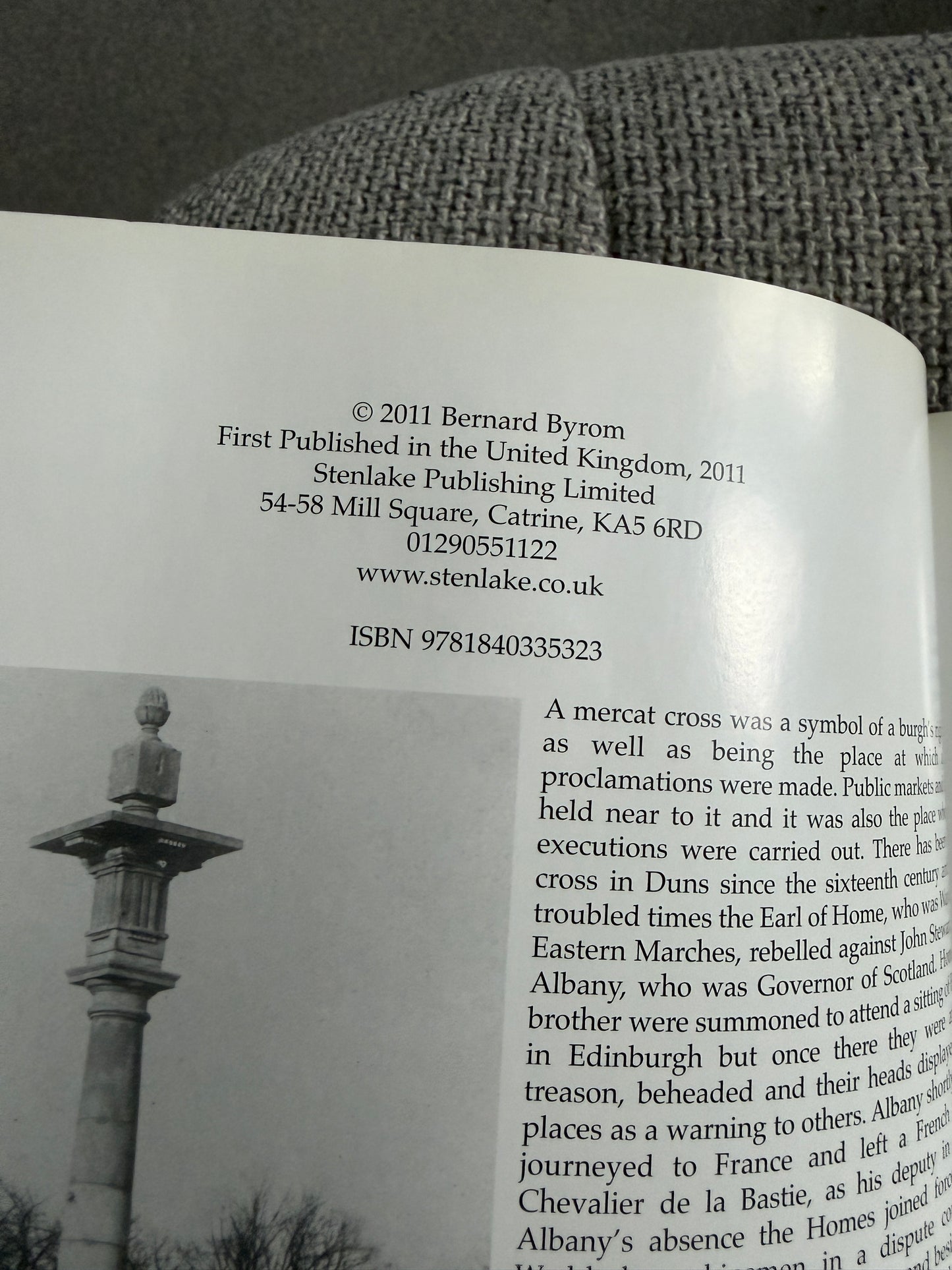 2011*1st* Old Duns Greenlaw & Chirnside - Bernard Byrom (Stenlake Publishing)