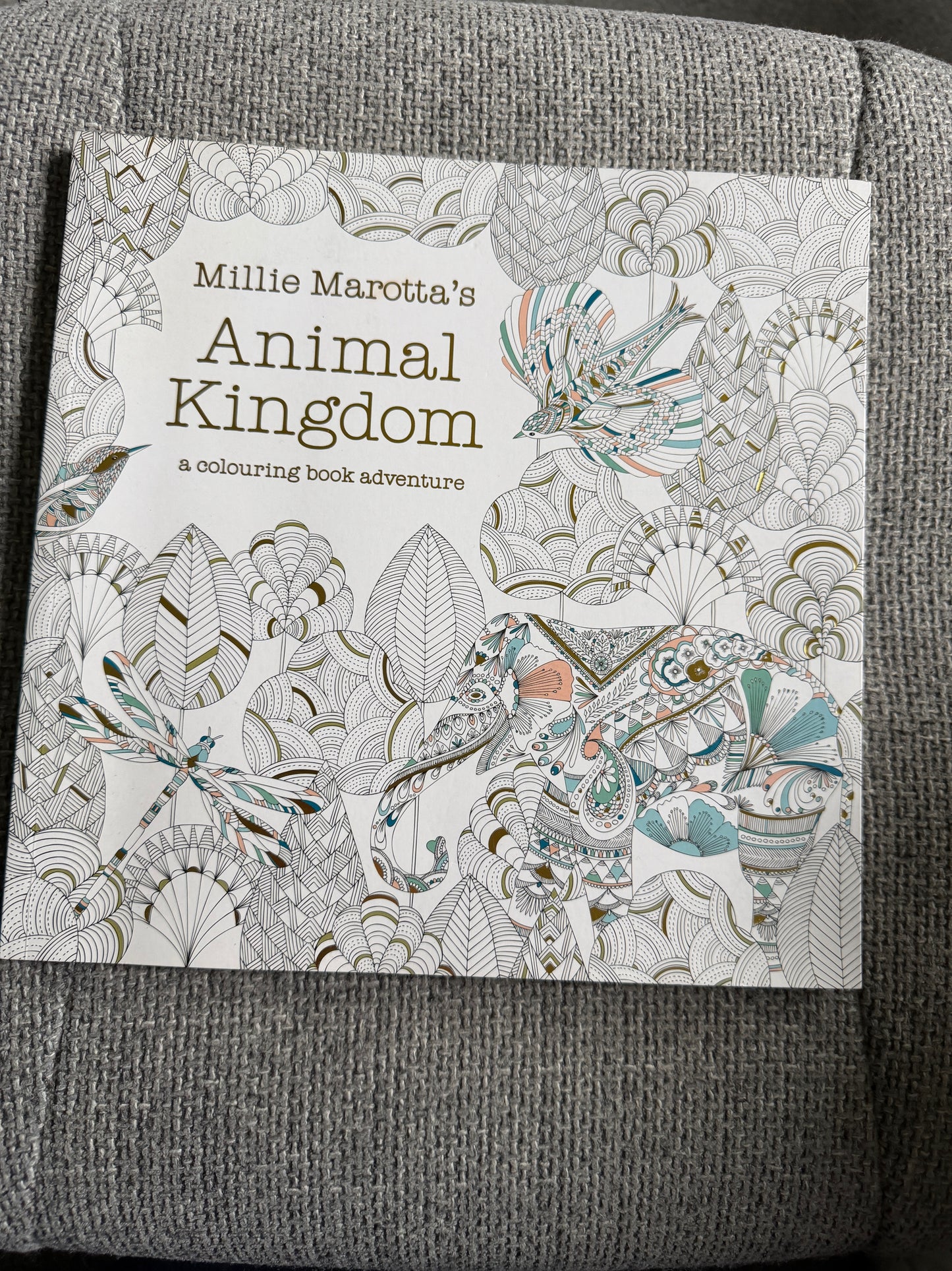 2014 Millie Marotta’s Animal Kingdom A Colouring Book Adventure (As new) Batsford