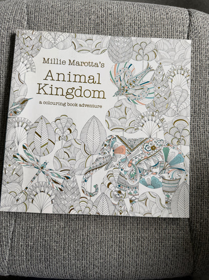 2014 Millie Marotta’s Animal Kingdom A Colouring Book Adventure (As new) Batsford