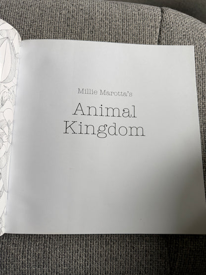 2014 Millie Marotta’s Animal Kingdom A Colouring Book Adventure (As new) Batsford