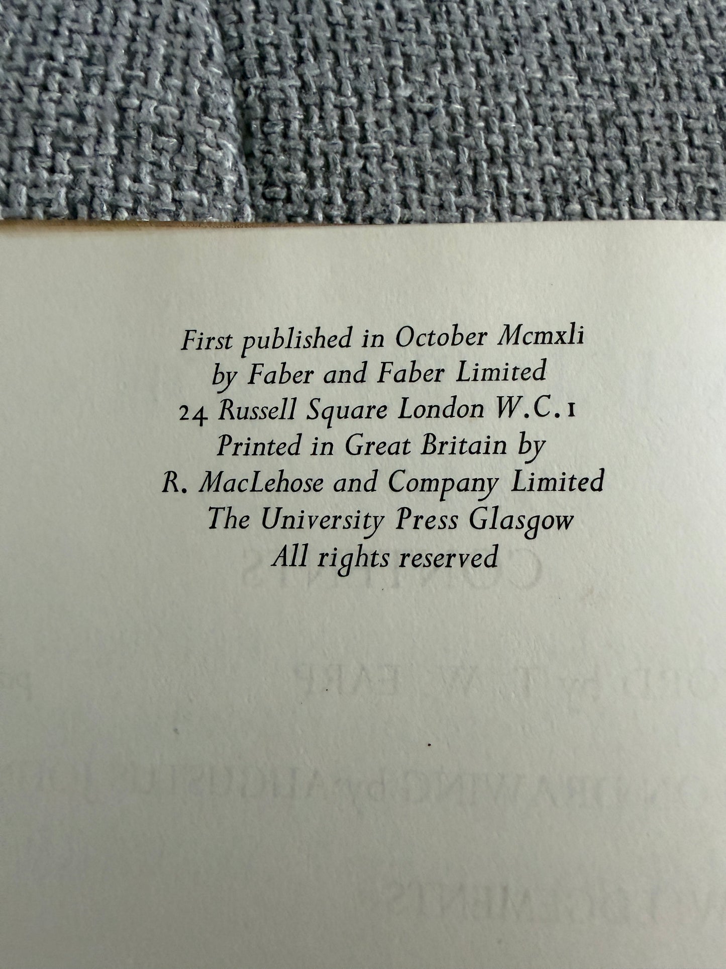 1941 Augustus John Drawings - Lillian Browse & T. W. Earp (Faber & Faber Ltd)
