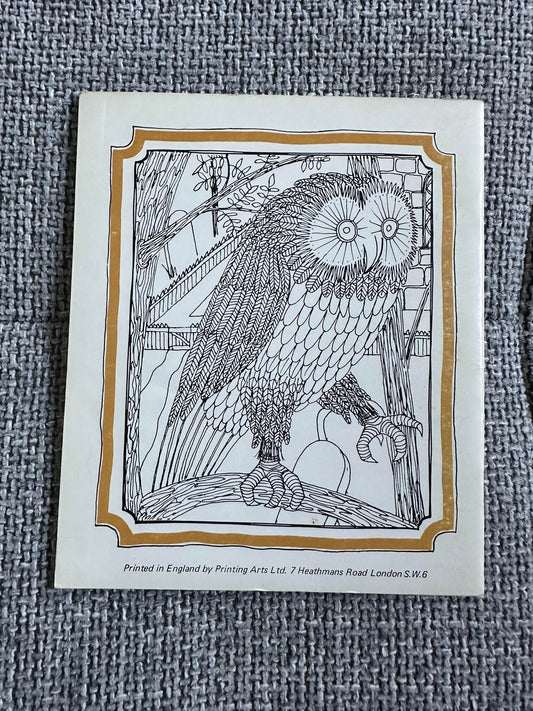 1970’s The Mouse Family makes an “OWLer” - C. J. Cressey(Tamasin Cole Illust) Printing Arts Ltd - Honeyburn Books (UK)