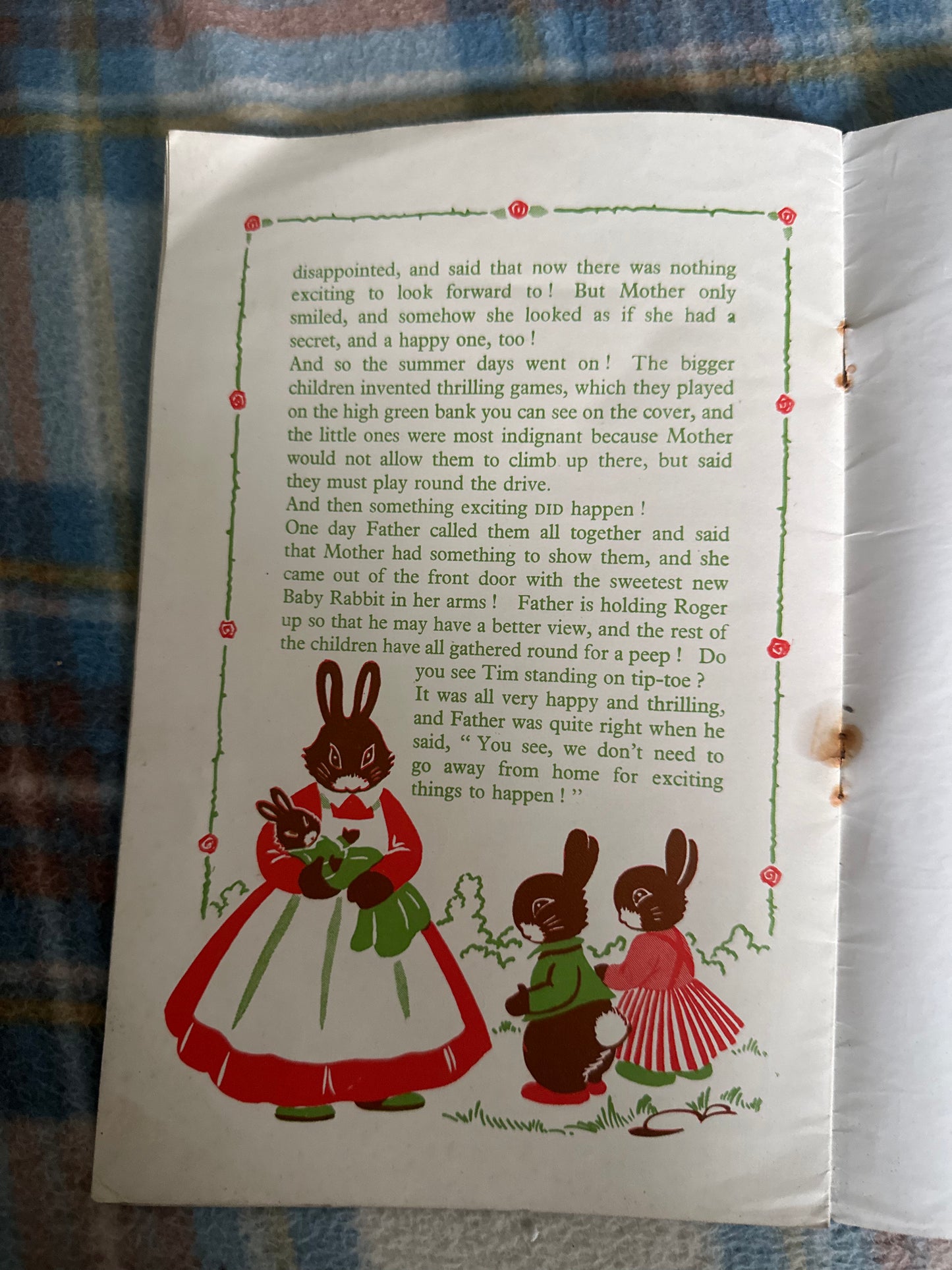 1940’s The Poppington Rabbits(Holborn Series) printed in England