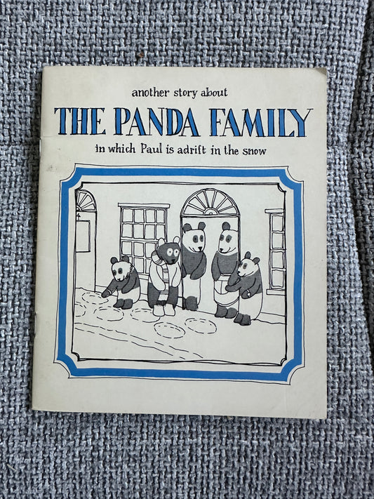 1970’s The Panda Family Paul Is Adrift In The Snow - C. J. Cressey(Tamasin Cole Illust) Printing Arts Ltd