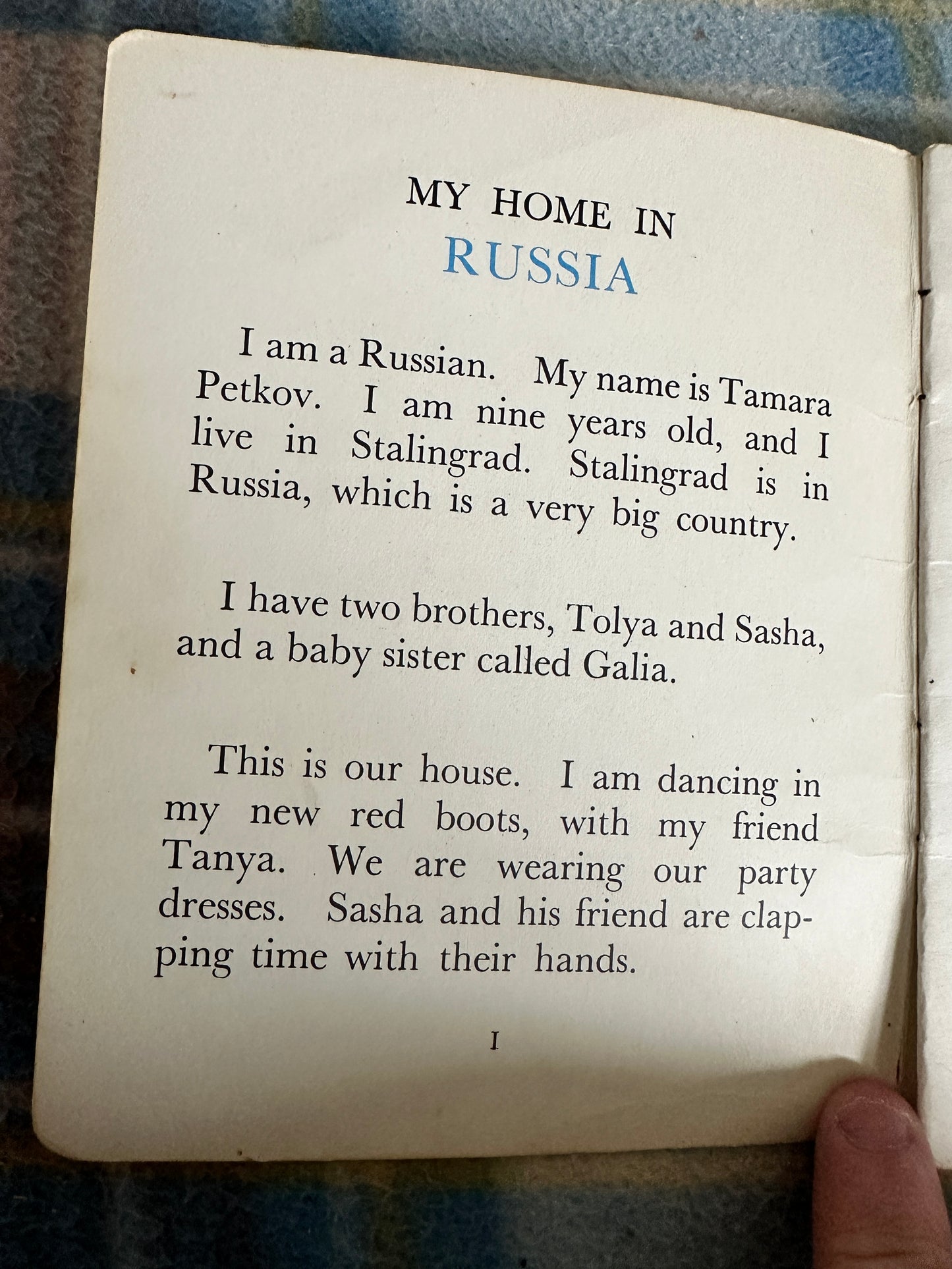 1959*1st* My Home In Russia (15)- Isabel Crombie(Longmans)