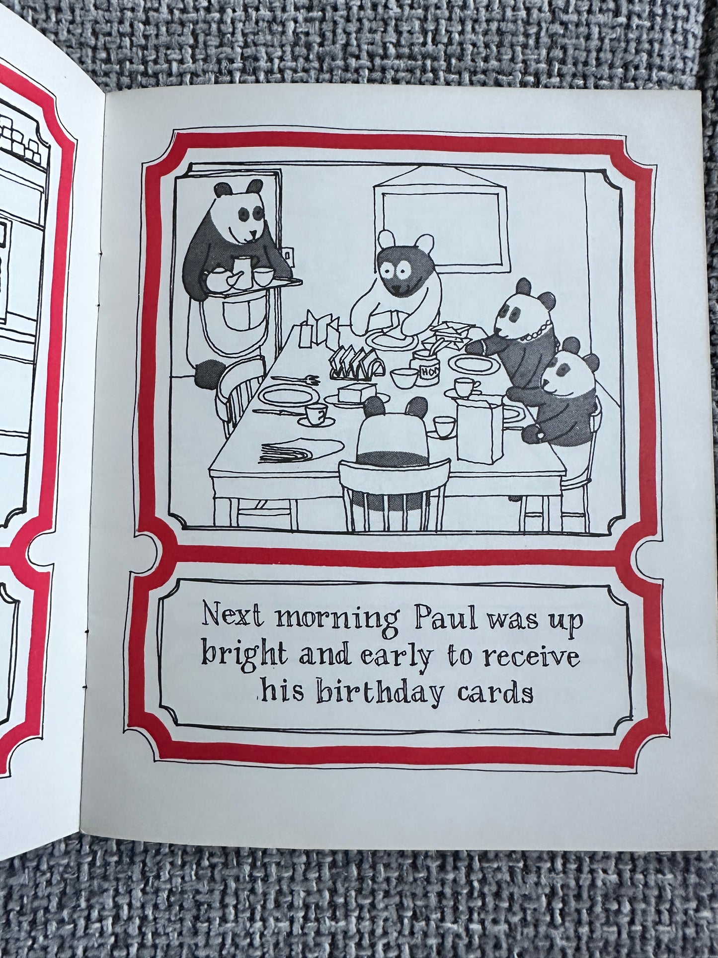 1970’s The Panda Family A Present Is Absent - C. J. Cressey(Tamasin Cole Illust) Printing Arts Ltd