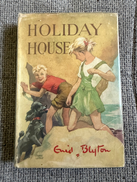 1955*1st* Holiday House - Enid Blyton (Grace Lodge illust) Evans Bros.