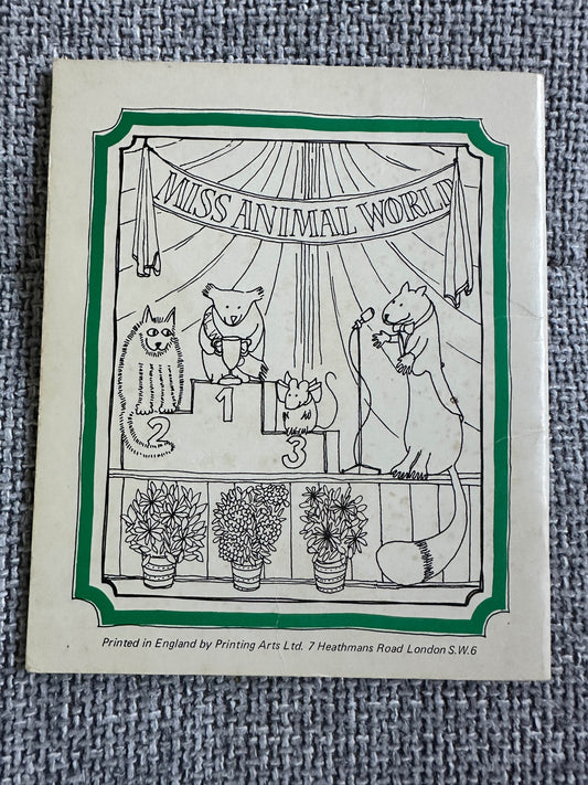 1970’s The Panda Family A Miss Is A Hit - C. J. Cressey(Tamasin Cole Illust) Printing Arts Ltd - Honeyburn Books (UK)