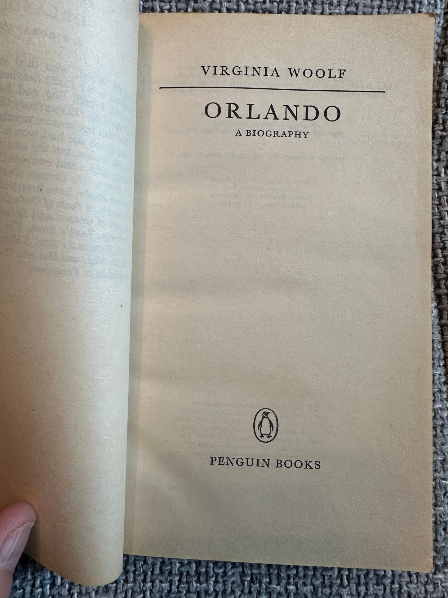 1975 Orlando - Virginia Woolf (Penguin Modern Classics)