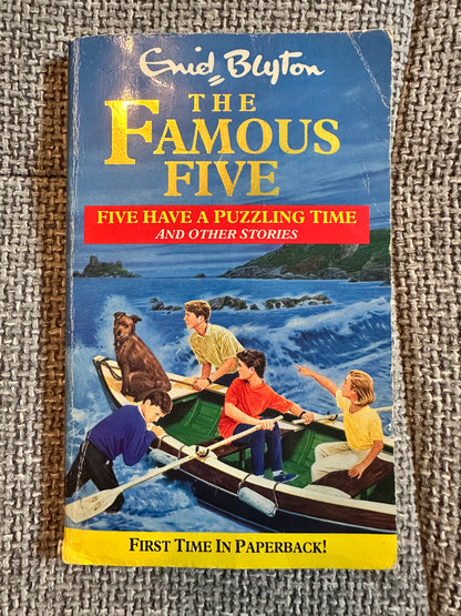 1995*1st* Famous Five Have Puzzling Time - Enid Blyton(Red Fox)