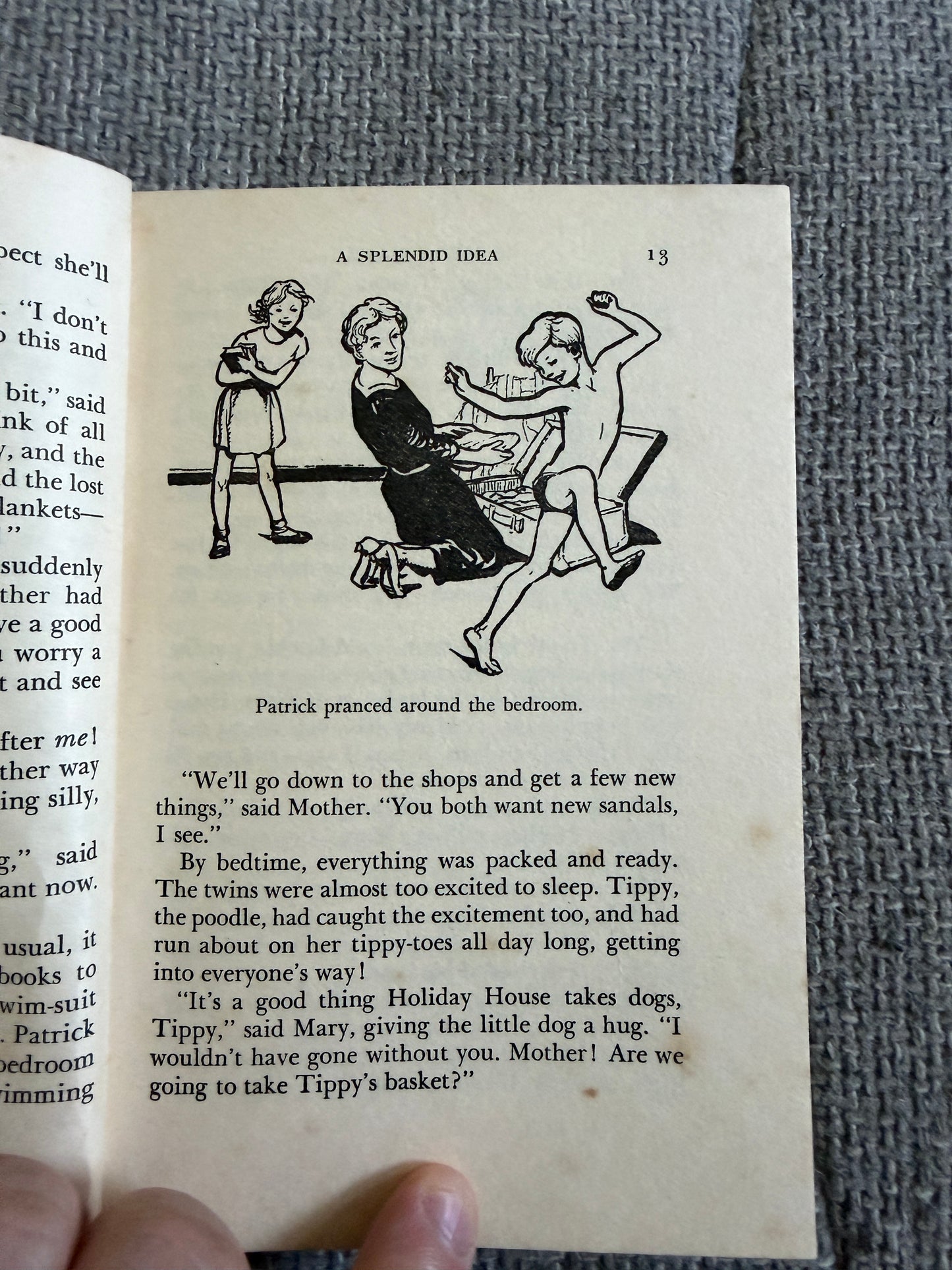 1955*1st* Holiday House - Enid Blyton (Grace Lodge illust) Evans Bros.
