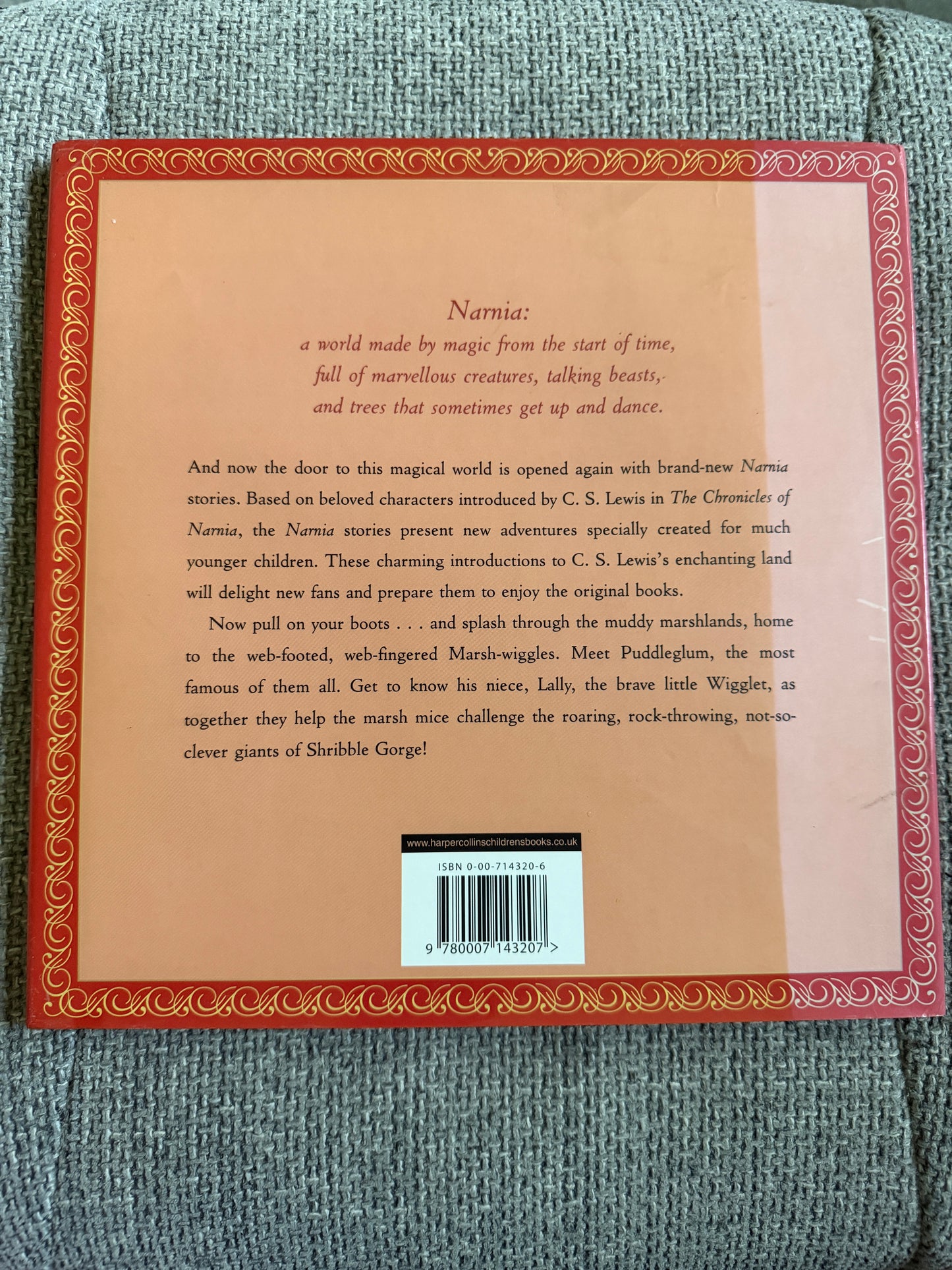 2005*1st* The Giant Surprise (A Narnia Story) Hiawyn Oram (Tudor Humphries illust) HarperCollins