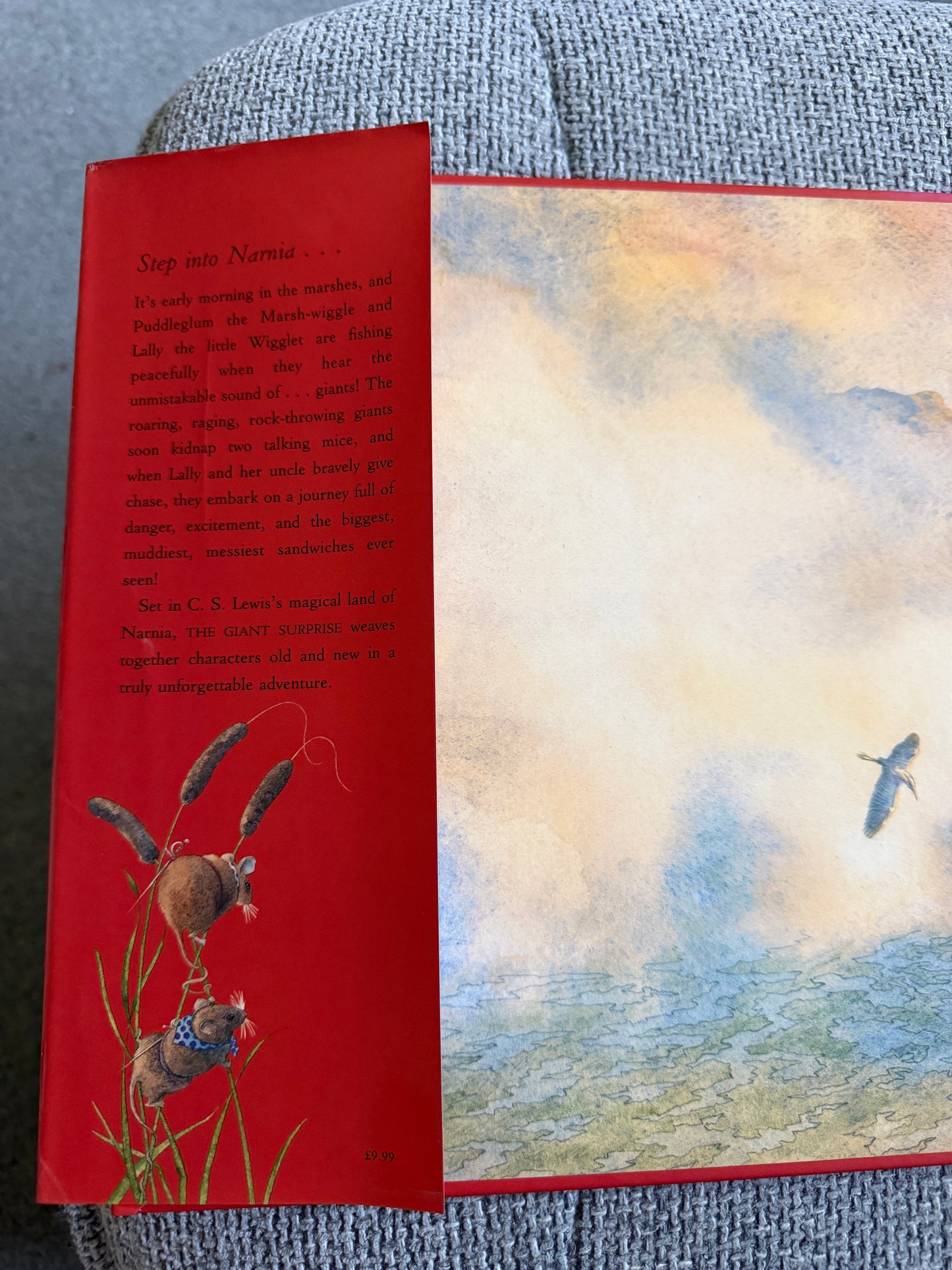 2005*1st* The Giant Surprise (A Narnia Story) Hiawyn Oram (Tudor Humphries illust) HarperCollins