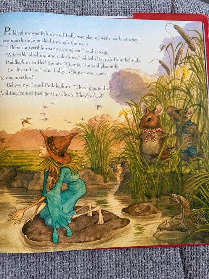 2005*1st* The Giant Surprise (A Narnia Story) Hiawyn Oram (Tudor Humphries illust) HarperCollins