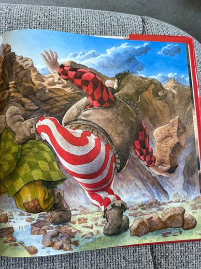 2005*1st* The Giant Surprise (A Narnia Story) Hiawyn Oram (Tudor Humphries illust) HarperCollins