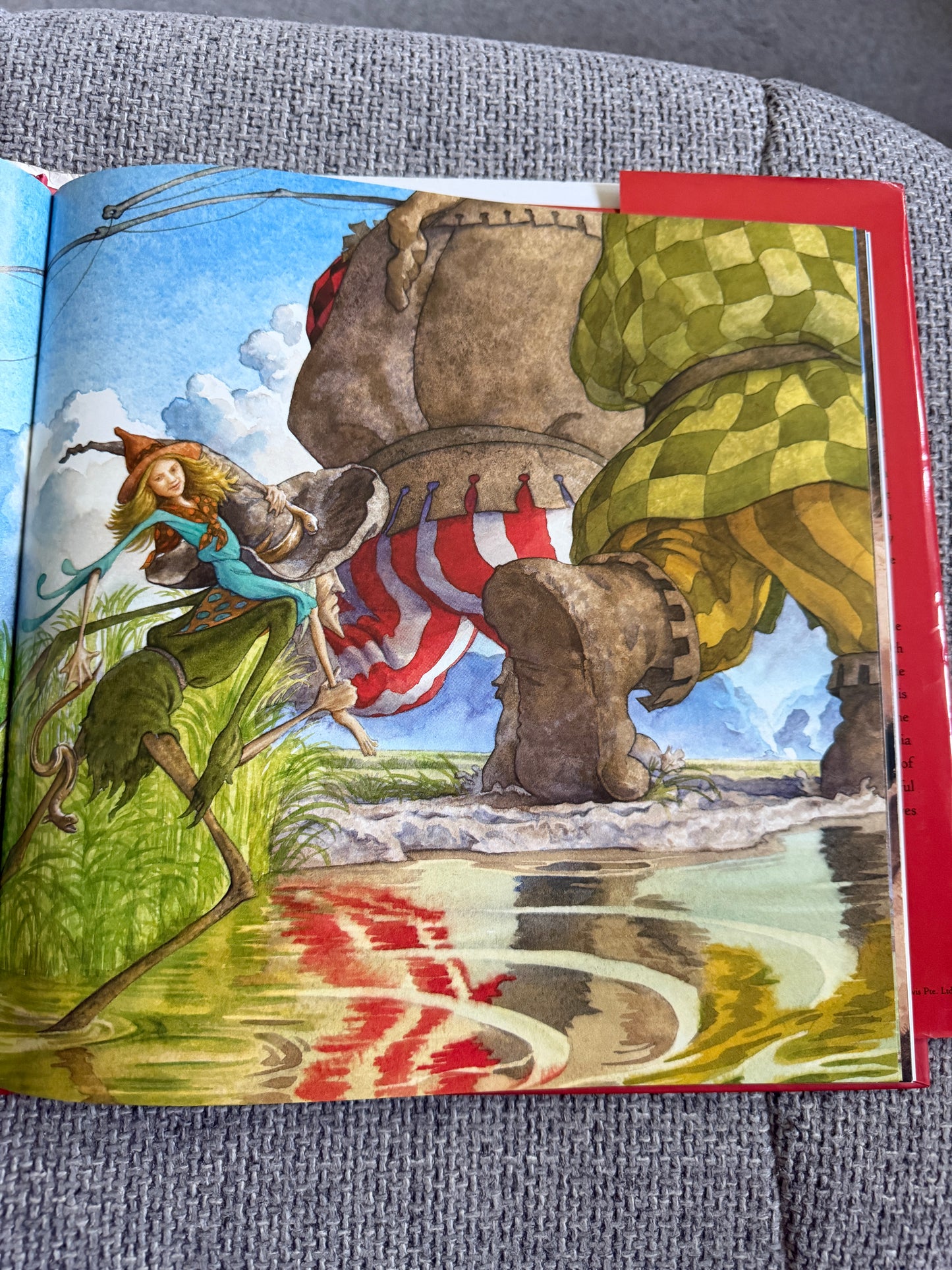 2005*1st* The Giant Surprise (A Narnia Story) Hiawyn Oram (Tudor Humphries illust) HarperCollins