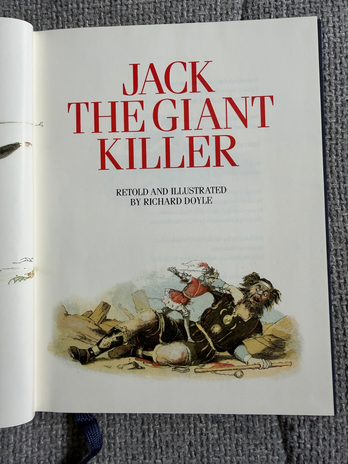 1999 Jack The Giant Killer - Richard Doyle (Everyman)