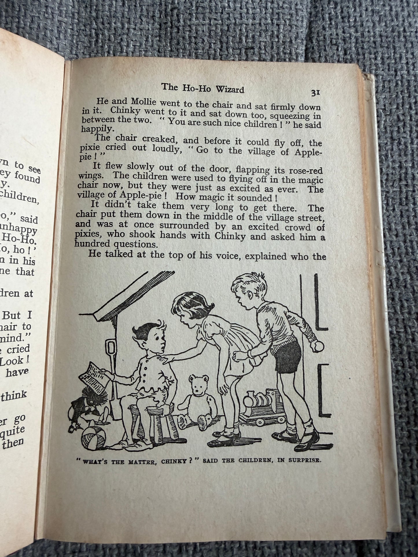 1964 Adventures Of The Wishing-Chair - Enid Blyton (Hilda McGavin illust) George Newnes Ltd