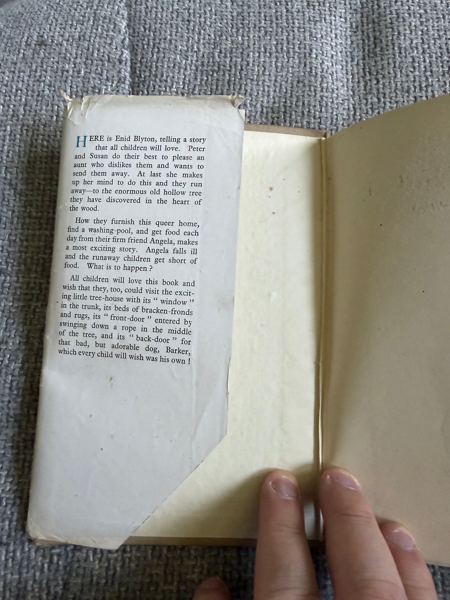 1945*1st* Hollow Tree House - Enid Blyton (Elizabeth Wall illust) Lutterworth Press