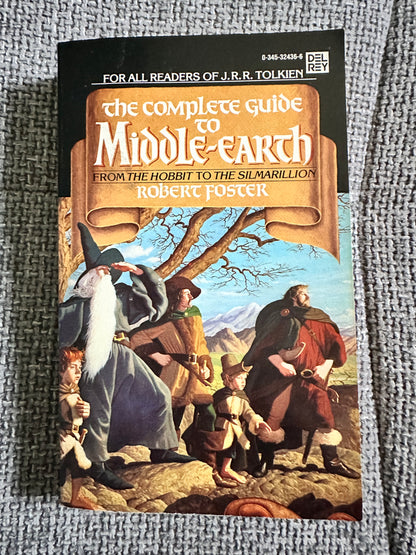 1979*1st* The Complete Guide To Middle Earth - Robert Foster(Del Ray Books New York)