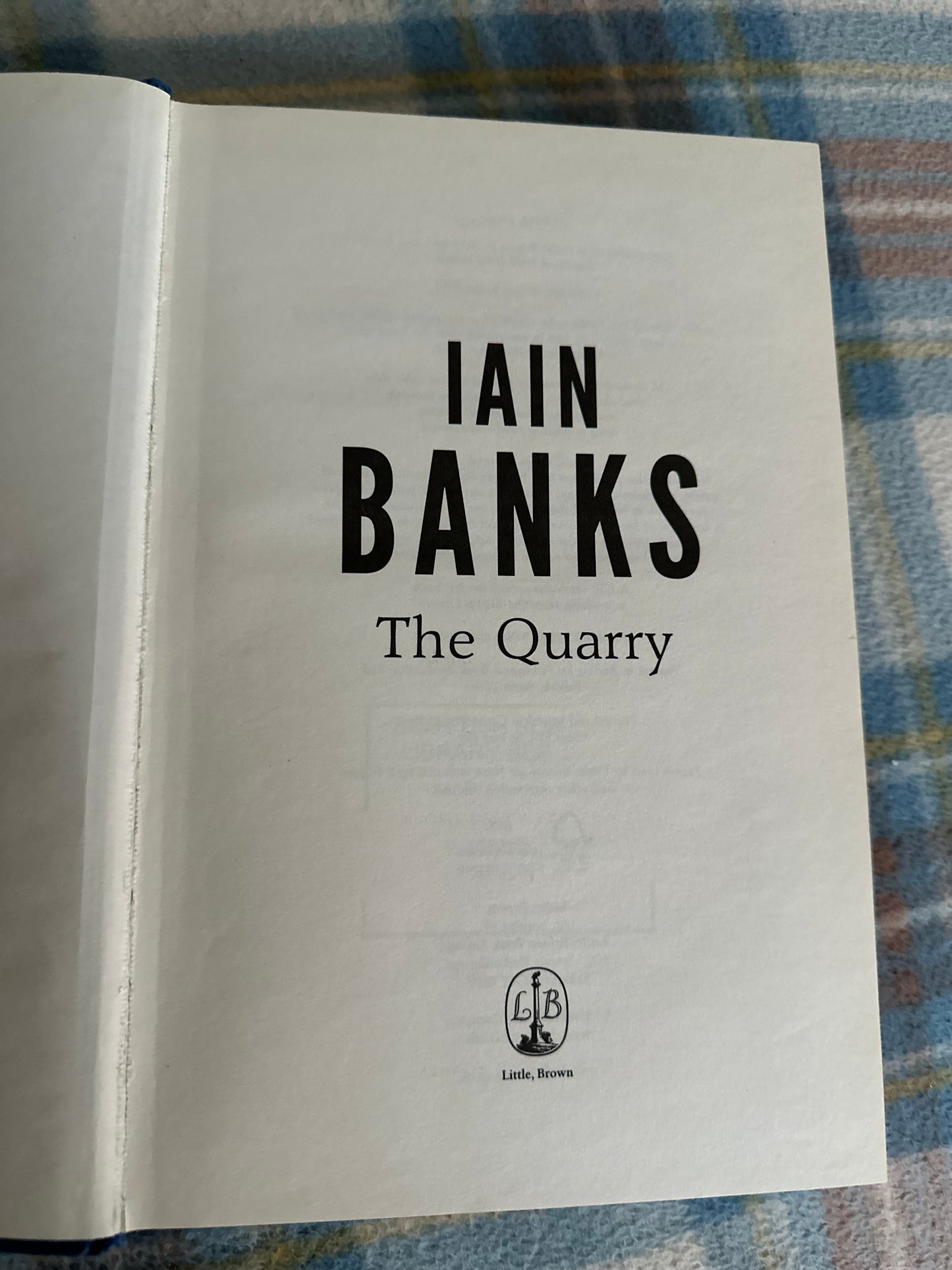 2013 The Quarry - Iain Banks(Little Brown)