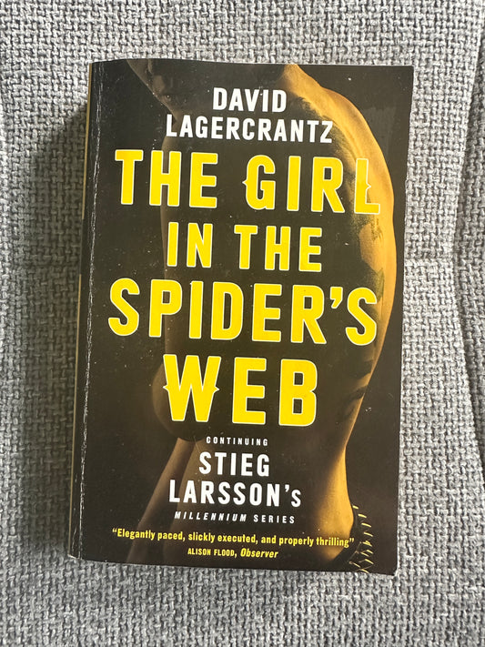 2016 The Girl In The Spider’s Web - David Lagercrantz(Maclehose Quercus)