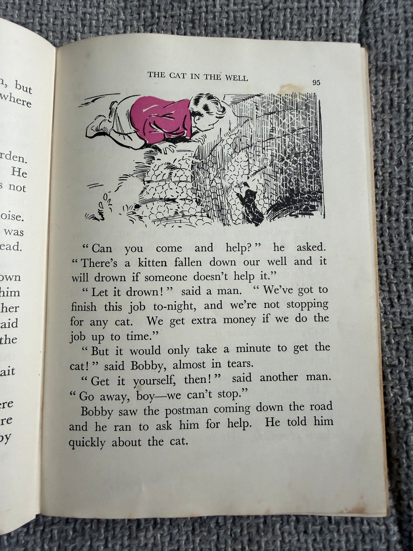 1950*1st* The Magic Knitting 🧶 Needles - Enid Blyton (Eileen Soper illust) MacMillan & Co Ltd