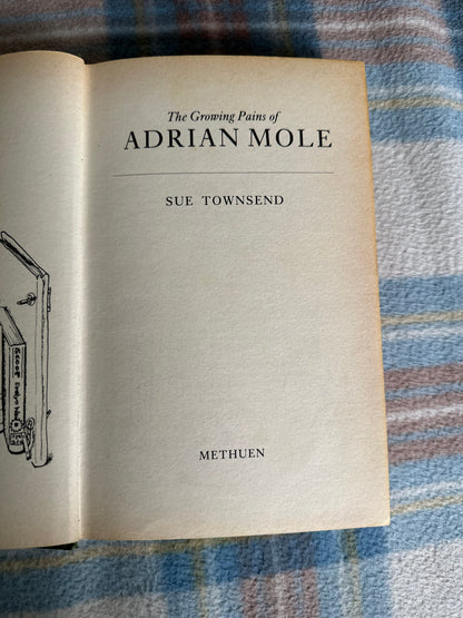 1984*1st* The Growing Pains Of Adrian Mole - Sue Townsend(Caroline Holden drawings) Methuen