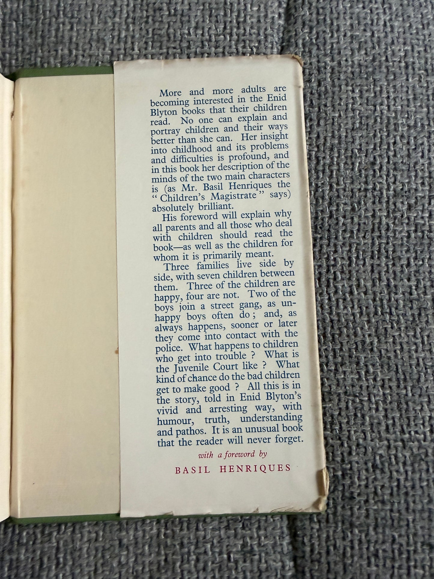 1955 The Six Bad Boys - Enid Blyton (Mary Gernat illust) Lutterworth Press