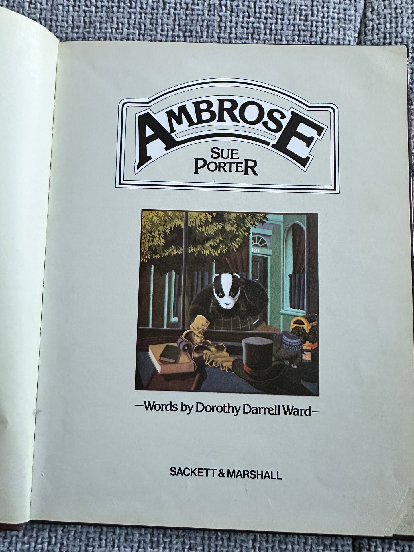 1979*1st* Ambrose - Sue Porter(Dorothy Darrell-Ward) Sackett & Marshall