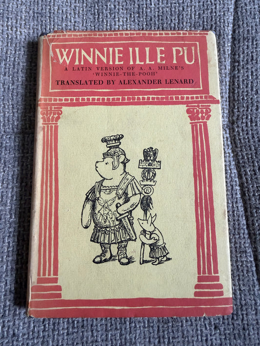 1961 Winnie Ille Pu - A. A. Milne (E. H. Shepard illust) In Latin Translated by Alexander Lenard (Methuen)